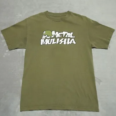 Metal Mulisha TShirt Green Mens Medium • $15