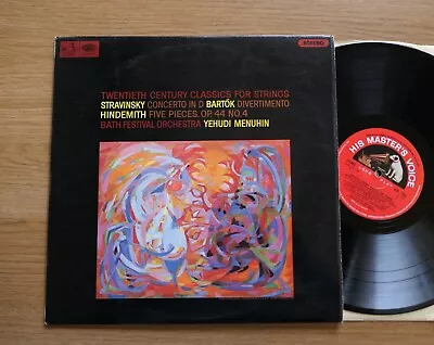 £30 • Buy ASD 2255 ED1 Twentieth Century Classics For Strings Yehudi Menuhin NM EMI 1st SC