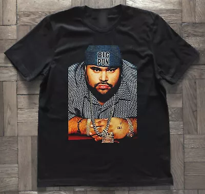 Rare Big Pun Rapper For Fans Black S-234XL Men Women Classic T-Shirt AA082 • $21.89