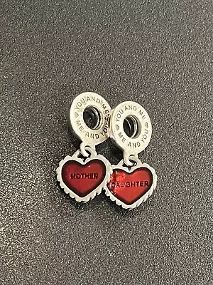 Pandora Piece Of My Heart Mother And Daughter Charm  • $10