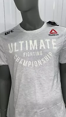 UFC Reebok Large CM Punk Walk Out T-shirt - Light Grey • £34.99