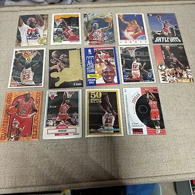 Lot Of 14 Michael Jordan Basketball Cards 90s Vintage Rare Collectibles • $19.99