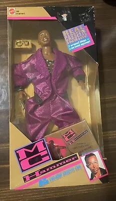 Unopened 1991 Mattel Mc Hammer & Exclusive Cassette Tape Set Barbie Doll • $54.99