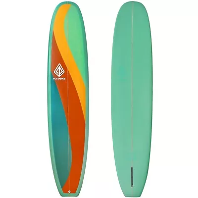 9'0  Retro Noserider Surfboard - Swirly (P90) • $799