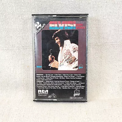 Elvis - Double Dynamite Twin Tape Audio Cassette (RCA 1982) • $6.99