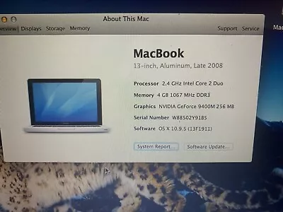 Apple MacBook A1278 13.3 Inch Laptop - (Late 2008) NEEDS OS LOADED! • $9.99