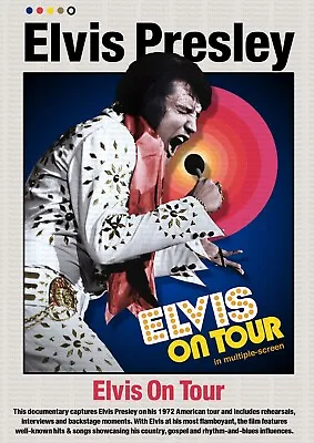 Elvis Presley - Elvis On Tour - Exclusively Made By Mashed Designs • $22.37