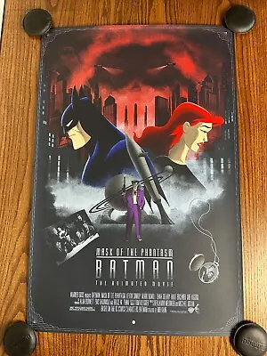 Marko Manev - Batman Mask Of The Phantasm Limited Movie Art Print BNG | Mondo • $139.99