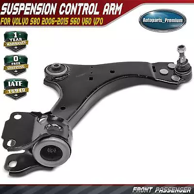 Front Right Lower Control Arm And Ball Joint Assembly For Volvo S60 S80 V60 V70 • $79.99