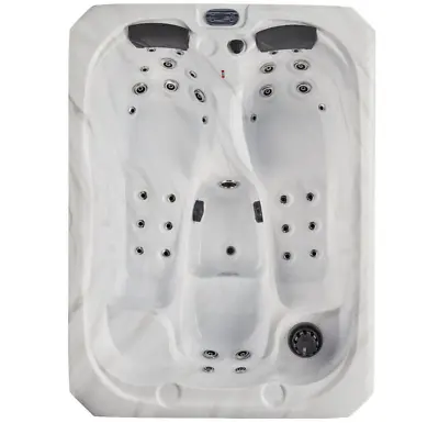 Hot Tub 2 3 Person Lounger Pool 34 Power Jets LED Lighting Outdoor Indoor Spa • $5690
