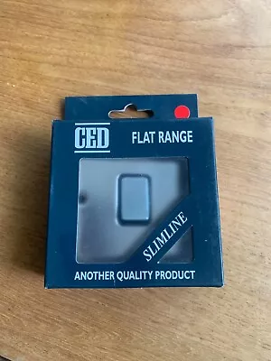 Flat Plate Metal 10A Light Switches Polished Chrome Satin Chrome Black Nickel • £4