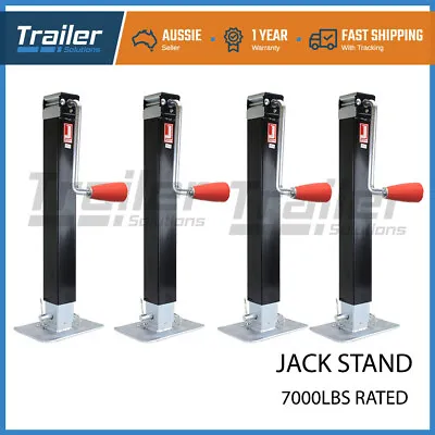 4 X Trailer Caravan Canopy Jack Leg Stand Heavy Duty 3175KG 7000lbs Side Handle • $340