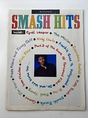 Bob Geldof : Smash Hits Magazine -1986 - Jim Kerr Poster /  • £16.95