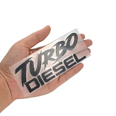 TURBO DIESEL Car Exterior Body Sticker Vinyl Decal Trim Accessories 12.9CM*5CM • $1.62