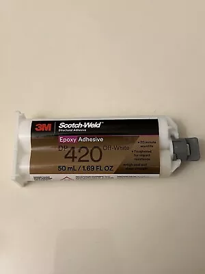 3M Scotch-Weld Epoxy Adhesive Dp420 Off-White 50mL - Exp 07/25 + FREE Mixing Tip • $26.99