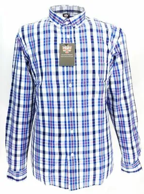 Warrior Nelson Cotton Classic Vintage Button-down Long-sleeve Shirt Size Small • £24.99