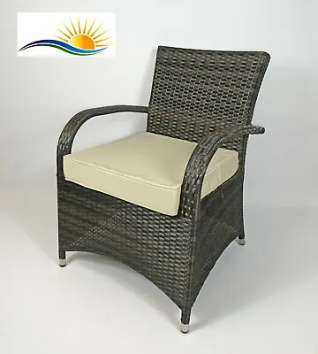Replacment Rattan Chair Seat Cushion Pad Garden Outdoor Patio Furniture • £19.99