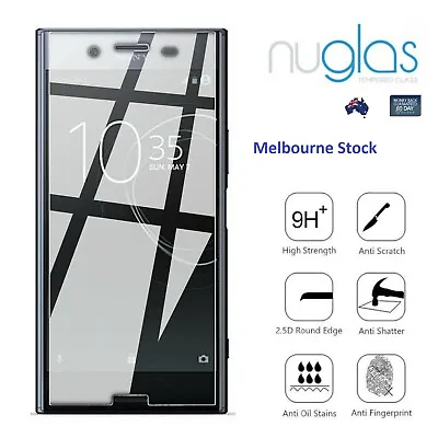 $8.95 • Buy 3D Tempered Nuglas Glass Screen Protector Sony Xperia XZ1 