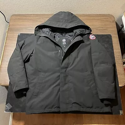 Canada Goose Jacket Snow Mantra Wyndham Parka 2XL Adult Arctic Expedition Black • $1000