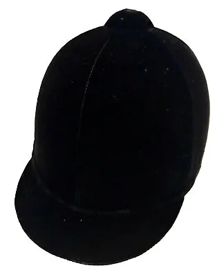 Vintage International Hunt Cap Horse Riding Helmet Black Velvet SEI SIZE 7 1/8 • $12.99