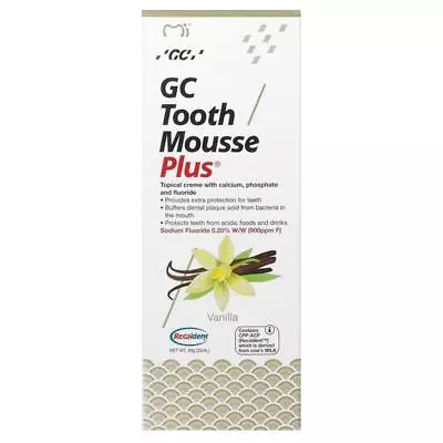 GC Tooth Mousse Plus Vanilla 40g • $31.99