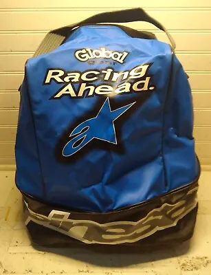 Vintage Alpinestars Global Gear Racing Ahead Boot Helmet Gear Storage Carry Bag • $49