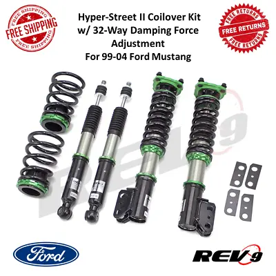 REV9 Hyper-Street II Coilover Kit W/ 32-Way Damping For 1999-2004 Ford Mustang • $550