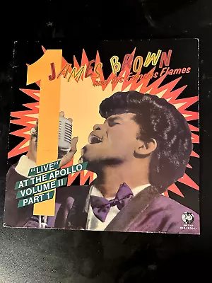 James Brown And His Famous Flames Live At The Apollo Volume II Part 1 VINYL LP • £13