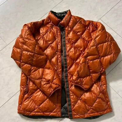 Montbell Down Jacket US Size M Orange Men's Outerwear Authentic • $145