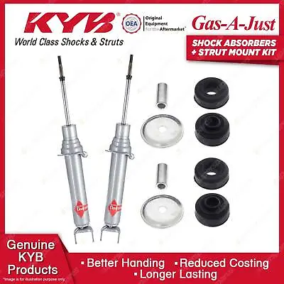 $456.95 • Buy 2x Front KYB Shock Absorbers Strut Mount Kit For Mazda MX-5 NC Convertible 05-15