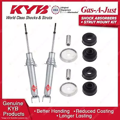 2x Front KYB Shock Absorbers Strut Mount Kit For Mazda MX-5 NC Convertible 05-15 • $466.95