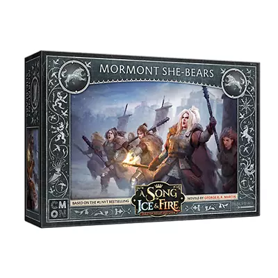 A Song Of Ice And Fire Miniatures Game Stark Mormont She-Bears NIB • $34