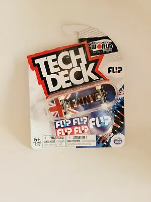 Tech Deck FLIP ULTRA RARE Tom Penny Union Jack World Edition Fingerboard • $9.99