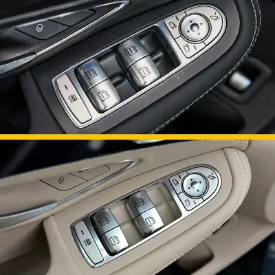 For Mercedes C300 C63 C350 GLC300 C-Class Window Control Switch Cover Cap Button • $12.99