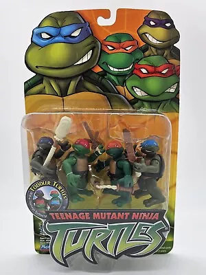 2004 💥playmates Tmnt💥teenage Mutant Ninja Toddler Turtles Pre-teen 4 Pack 🐒 • $50