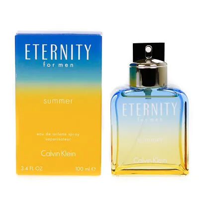Calvin Klein Eternity Summer 2017 100ml Eau De Toilette Men's CK EDT Spray • £27.99