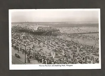 Postcard Kent Marine Pavilion And Bathing Pool Margate • £3.99