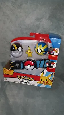 $28.20 • Buy Pokemon Clip 'N' Go Poke Ball Belt Set JANGMO-O With Great Belt NEW Sealed