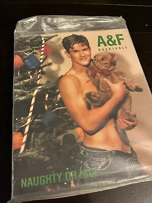 Abercrombie & Fitch QUARTERLY 1999 CHRISTMAS  CATALOG A&F Bruce Weber  *Sealed* • $47.99