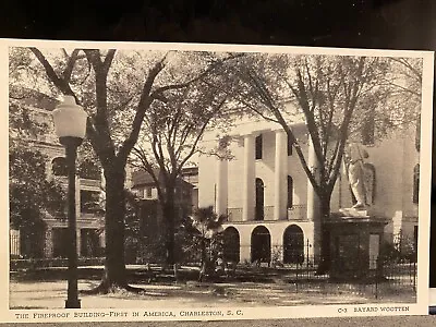 $7.99 • Buy Vintage Postcard The Fireproof Building-First In America Charleston SC