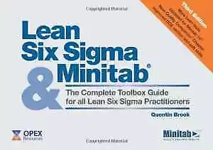 Lean Six Sigma And Minitab: The - Spiral-bound By Quentin Brook - Very Good • $6.56