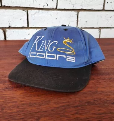 Vintage Rare 90s King Cobra Greg Norman Golf Cap  Collectable StrapHat Men's  • $70