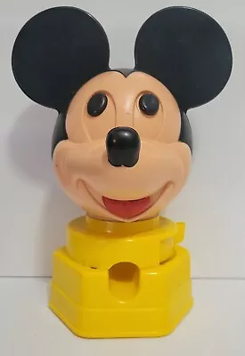 Vintage 1968 Hasbro Mickey Mouse Bubble Gum Gumball Machine *Rare Colorway* • $39.99