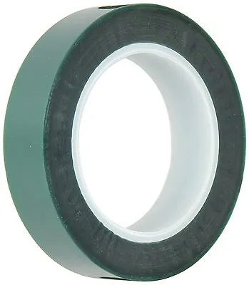 High Temperature Powder Coating Green Polyester Masking Tape 1/2 In. X 72 Yd • $8.95