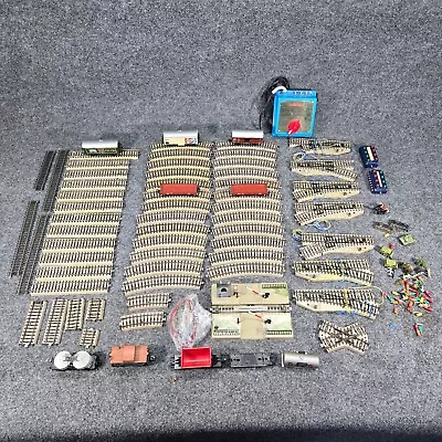 53 Pieces Marklin Straight Curved Switch Steel HO Track Cars Pepsi Transformer • $65