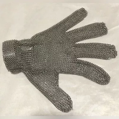 Metal Mesh Chef Glove Chainex STS Mesh Kitchen Work Glove  • $148