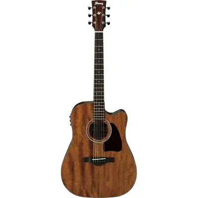 Ibanez Artwood AW54CE Dreadnought Acoustic Electric Guitar Open Pore Natural • $329.99