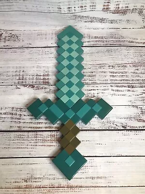 Minecraft Diamond Sword Hard Plastic Cosplay 2020 Disguise Mojang Synergies • $22.99