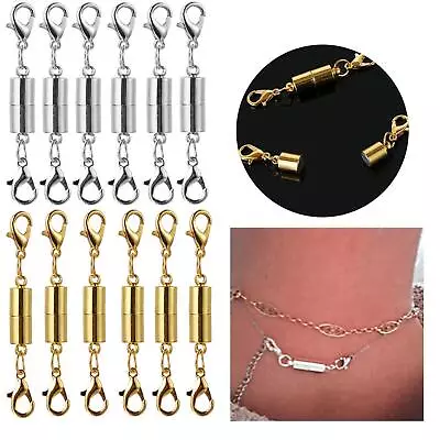 Strong Magnetic Lobster Clasps Assortment Jewelry Necklace Converter Extender • $13.89