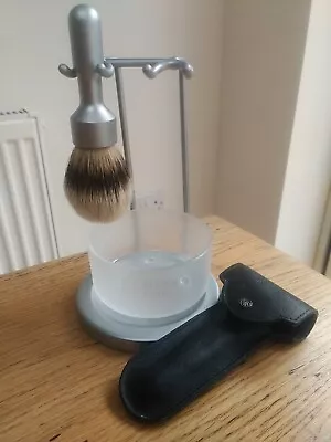 Merkur Shaving Set FUTUR 750 & Leather Case. No Razor • £0.99